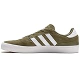 Adidas - Skateboardschuhe f r Herren, Olive Strata/Cloud White/Gold Metallic, 44.5 EU