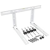 Kältebringer Wandhalterung für Klimaanlage Außengerät bis 180kg - Wandkonsole Set für Split Klimagerät oder Wärmepumpe - sehr robust, stabil und korrosionsbeständig (Neues 2023 Update)