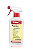 SYCOFIX Entfetter und Anlauger, Intensivreiniger flüssig, gebrauchsfertig, haftfähige Untergründe für Neuanstriche und Beschichtungen, Metall, Fliesen,Lack, Stahl, Holz,500ml, Super Aktivreiniger