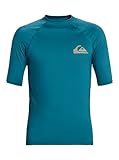 Quiksilver - Upf50 Ss S/SL Surf Tee für Männer - Colonial Blue - XS