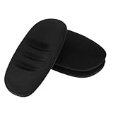 GALPADA 3 Stück Pack Eva Kinnpolster für Softball und Baseballhelme Stoßdämpfend Elastisch Schwarz Helmzubehör für Sportler