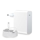 USB C Ladegerät 100W, Laptop-Netzteil mit Ladekabel für schnelles Laden, kompatibel mit Mac Book Pro 13/14/15/16 Zoll/Mac Book Air 2020/2019/2018/iPad/Thinkpad/HP/Dell mit 1,8 m USBC-C Kabel