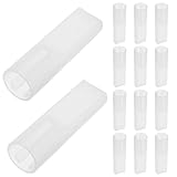 BESPORTBLE 100 Stück Messerschutzhüllen aus Transparentem Kunststoff Universell für Hobby und Schnitzmesser mit Schutzkappen für Sichere Aufbewahrung bei Holz und Steinschnitzarbeiten für