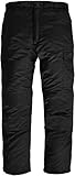 normani Winter Thermohose gefütterte, stark Wasserabweisende Schneehose Farbe Dunkelschwarz Größe L