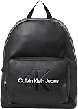 Calvin Klein Jeans Damen Rucksack Groß, Schwarz (Fashion Black), Einheitsgröße