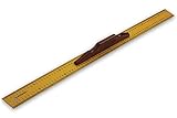 STALCO STAHL BAULINEAL 750mm Stahllineal Schneidelineal Lineal Maßstab Werkzeug