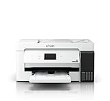 Epson EcoTank ET-15000 4-in-1 Tinten-Multifunktionsgerät (Kopie, Scan, Druck, A3, ADF, Full-Duplex, WiFi, Ethernet, Display, USB 2.0), großer Tintentank, niedrige Seitenkosten,Normal, Schwarz, Farbig