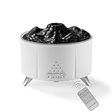 ThreeH Cool Diffuser Luftbefeuchter Bluetooth Lautsprecher Dual Spray & Aromatherapie für Schlafzimmer/Schreibtisch, Weiß