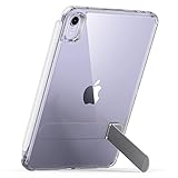 ESR für iPad Mini 6 Hülle mit Boost Ständer, iPad Mini 6 Case 2021, 8,3 Zoll, 3 Standmodi, dünn und leicht, vergilbungsbeständig, iPad Mini Hülle, Transparent