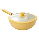 Bratpfanne – 41 x 24 x 10 cm, Kochpfanne, Legierung, leichtes Kochgeschirr mit Deckel, Antihaft-Pfannen zum Grillen, Zuhause, Saute, Backen, Wohnung