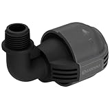 Gardena Sprinklersystem L-Stück mit Außengewinde: Verbindungsstück für Anschluss am Rohrende, 25 mm x 1/2 Zoll, Quick&Easy Verbindungstechnik, selbstdichtende Gewindeverbindung (2780-20)