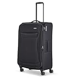 Travelite 4-Rad Koffer Größe L Weichschale, Gepäck Serie...