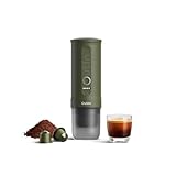 OutIn Nano tragbare elektrische Espressomaschine, Camping-Kaffeemaschine, Selbsterhitzung mit USB-C, kompatibel mit gemahlenem Kaffee & NS-Kapsel