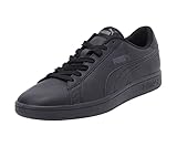 PUMA Unisex Puma Smash v2 L Low-Top, Puma Black-Puma Black,...