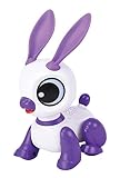 Lexibook Power Rabbit Mini - Mein Kleiner Hase Roboter - Hasenroboter mit Geräuschen, Musik, Lichteffekten, Sprachwiederholung und Geräuschreaktion, Spielzeug für Jungen und Mädchen - ROB02RAB