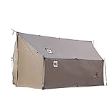 OneTigris TEGIMEN Hängematten-Vordach & Wärme-Zelt mit Stove Jack, 3000mm Wassersäule Outdoor-Tarp Vordach/Regenfliegenabdeckung