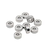 LREDONM 10PCS MR93ZZ Lager 3 * 9 * 4mm ABEC 7 Miniatur MR93Z MR93-2Z Kugellager R-930ZZY04