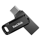 SanDisk Ultra Dual Drive Go USB Type-C 1 TB (Android Smartphone Speicher, USB Type-C-Anschluss, 400 MB/s Lesegeschwindigkeit, Nutzung als Schlüsselanhänger möglich)