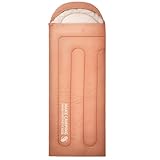 Camping & Wandern Schlafsack – Rucksackreisen Wasserdichter Schlafsack, geeignet für kaltes und warmes Wetter, ideal für Outdoor-Reisen