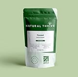 Natural Thrive Leinsamenpulver, 100 g, vegan, glutenfrei, gentechnikfrei, ideal für Smoothies & Backen