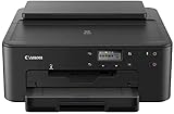 Canon PIXMA TS705a Drucker Tintenstrahl DIN A4 (WLAN, LAN, 5 Separate Tinten, automatischer Duplexdruck, 2 Papierzuführungen, Papierkassette 250 Blatt, Apple AirPrint), schwarz, normal