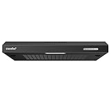 COMFEE' 60 cm SLIF17B-60 LED Unterbau-Dunstabzugshaube, 2 Absaugmodi, 3 Geschwindigkeitsstufen, Schwarz
