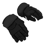 VBESTLIFE Eishockey-Handschuhe, Hocky-Spielerhandschuhe, Hocky Biegbare Fingerschutzhandschuhe für Eishockey, Unihockey, Rollhockey (9 Zoll)