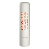 newkee Lippenbalsam (4,7g), LSF 30, Vegan, Lippenpflege zum Schutz vor trockenen Lippen, Entwickelt von Manuel Neuer & Angelique Kerber - Lippenstift zur täglichen Pflege