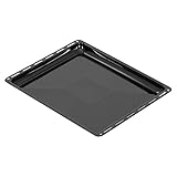 Backblech für ICQN 42 L und 42 L + HP Minibackofen, 392x340mm Emaile, Kompatibel für model ‎IQ M4251R03N 1AA, ‎IQ M4251R03N 1IA und ‎IQ M4251N53N 1AA