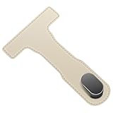 Genérico Glove Box Purse Hook Faltbare Taschenhaken aus PU-Leder | Fahrzeug-Organizer, platzsparender Taschenhaken für Handtaschentaschen, Regenschirme