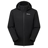 Montane Herren Duality Isolierte wasserdichte Jacke, Schwarz , XXL