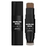 Wurzeldeckel Stick - Haaransatz Füllstift Stick | Doppelte vorübergehende temporäre Haartönung | Wasserdichte Wurzel Concealer, langlebige Frauen grauer Ausbesserungsfärbemittel