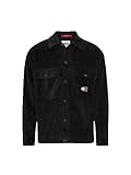 Tommy Hilfiger Herren TJM Sherpa Lined Cord Overshirt Hemd, schwarzes, XL