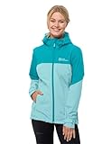 Jack Wolfskin Damen WEILTAL 2L JKT W Wetterschutzjacke, Fresh Ice, S