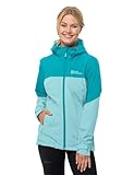 Jack Wolfskin Damen WEILTAL 2L JKT W Wetterschutzjacke, Fresh Ice, S