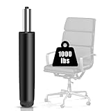 Kolben Bürostuhl und Ersatz-Gas-Kolben 1000 Pfund (450KG)—Gas-Kolben-Stoßdämpfer für Drehstühle, Bürostühle und Stühle, Kolben Gaming-Stuhl (schwarz) (neu)