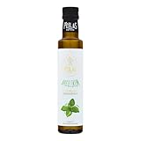 Pellas Nature Olivenöl Extra Vergine mit Basilikum - Olivenöl kaltgepresst, Testsieger aus Griechenland, OK-Kosher, ohne Zusatzstoffe, 250ml Ölflasche