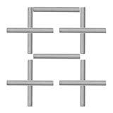 Baluue 10 Stück Sicherungsstifte aus Stahl für 1/2 schlagschrauber Steckschlüssel Halteklammer für Elektrische Druckluftwerkzeuge Ersatzbolzen für Mechanische Reparaturen Kompakt