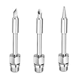 Flaroey 3PCS USB Lötspitzen Schweißwerkzeuge Set 8W Lötspitze für USB Lötkolben Elektrische Lötset-Reparatur