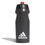 adidas Unisex Performance Bottle 0.5 L, Black/Black/Solar Red, One size