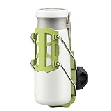 Fahrrd Trinkflaschenhalter | Automatische Klemmfunktion Adaptiver Getränkehalter | Fahrad Wasserflaschenhalter 360° drehbar | Universaler Becherhalter für Fahrrad, Rennrad & Motorrad | Verstellbar