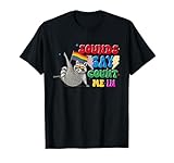 Sound Gay Count Me in Waschbär Meme Regenbogen Flagge LGBT Frauen T-Shirt
