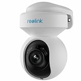 Reolink E Series E540 5 MP WLAN PTZ Überwachungskamera für Außen mit Personen- und Fahrzeugerkennung, integriertem Scheinwerfer und Sirene