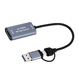 USB + Typ C auf HDTV Video Captures Adapter Konverter erfasst Gerät Greifer Gerät für PC Laptop Typ C Adapter