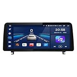Für BMW Z4 E89 2009-2018 Android Autoradio HD Touchscreen eingebaut Carplay Android Auto DSP BT 5.0 GPS-Navigation RDS Dab MirrorLink Lenkradkamera (680 6 + 128, CIC-31,8 cm)