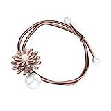 Baluue Haarring Pferdeschwanz Haarband Strass-kopfschmuck Haargummi Für Frauen Haarschmuck Für Frauen Haargummis Für Damen Haargummi Für Dünnes Haar Blumenhaarseile Nein Essigsäure Rosa