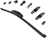 400mm EASY-CLIP Heckwischer UNIVERSAL Heckwischblatt Heckscheibenwischer Wischblatt Heck Scheibenwischer - INION - (Auto von A bis D)