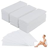 150 Stück Mini-Wachsstreifen zur Haarentfernung, Vlies-Gesichtswachspapier für Frauen, Gesicht, Körper, Arme, Beine, Haarreinigung und -entferner (Mini-Größe 3,8 × 10 cm, 1,6 x 3,9 Zoll)