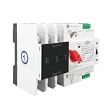QIUSHIBO Leitungsschutzschalter 3P 3 -Phase-Hutschiene ATS Zum PV Und Wechselrichter Dual Power Automatische Übertragungswahlschalter ununterbrochen 6 3A 100A 125A. Circuit Breaker(100A)