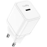 Cudy USB-C-Ladegerät, 20 W, USB-C-Stecker, Schnellladegerät Und QC/PD 3.0 GAN Tech Wandladegerät, Typ C Für iPhone, iPad, Samsung, CH20